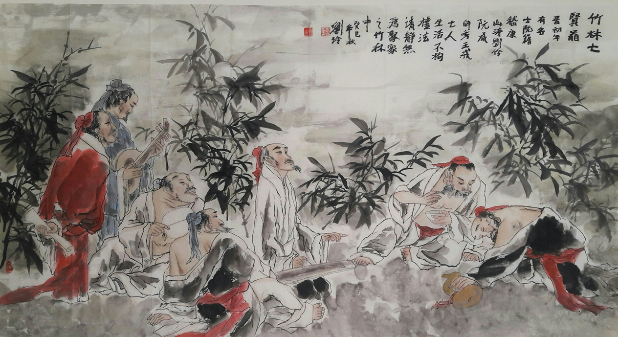 现代著名书画家刘玲老师作品赏析